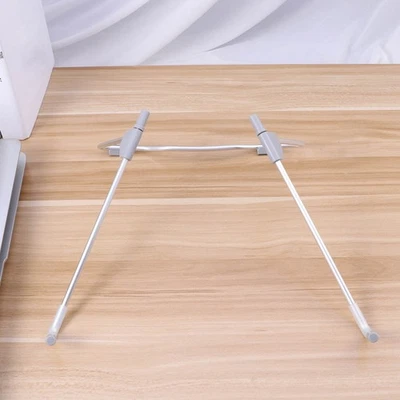  2 Pieces Laptop Erhöhung Für Schreibtisch Faltbare Aufbewahrung Computerhalter - Bild 1 von 4