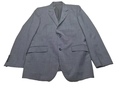 Jaqueta Blazer Aquascutum London Terno Lã Azul Masculina Tamanho: 42 R - Imagem 1 de 4
