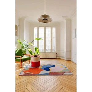 Hand Tufted Rug Irregular Shape Area Tuft Rug, Custom Handmade Rug For Any Room - Picture 1 of 4