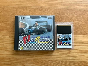 NEC F-1 Circus JPN  Turbo Duo PC Engine Not TurboGrafx 16 Racing Game! F1 - Picture 1 of 18