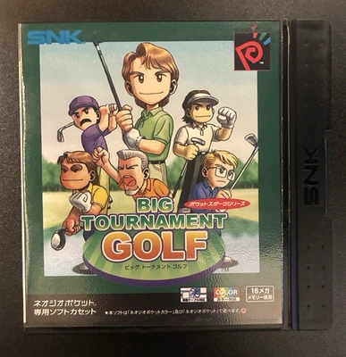 Big Tournament Golf - SNK Neo Geo Pocket Color Used Japan CIB Complete - Image 1 of 4