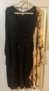 We the Free FP Ying Yang Tie Dye High Low Jersey Oversized Tunika/Kleid (S) - Bild 1 von 14