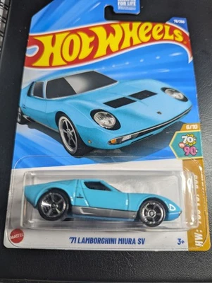Hot Wheels 2025 Dollar Tree Exclusive '71 Lamborghini Miura SV 6/10 New - Image 1 of 2