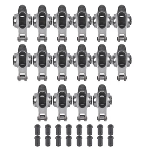 1.7 Ratio 7/16" Full Roller Stainless Steel Rocker Arm for Chevy BBC 396 402 454 - Picture 1 of 10