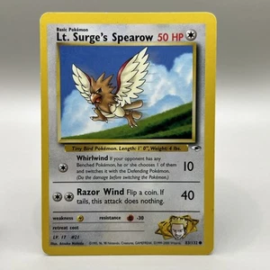 Pokémon Lt. Surge's Spearow 83/132 - Gym Heroes - Bild 1 von 2