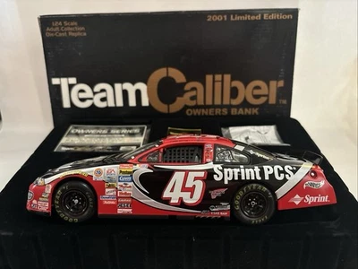 2001 Team Caliber 1/24 Owners Bank #45 Kyle Petty Sprint Dodge 650/756 - Image 1 of 4