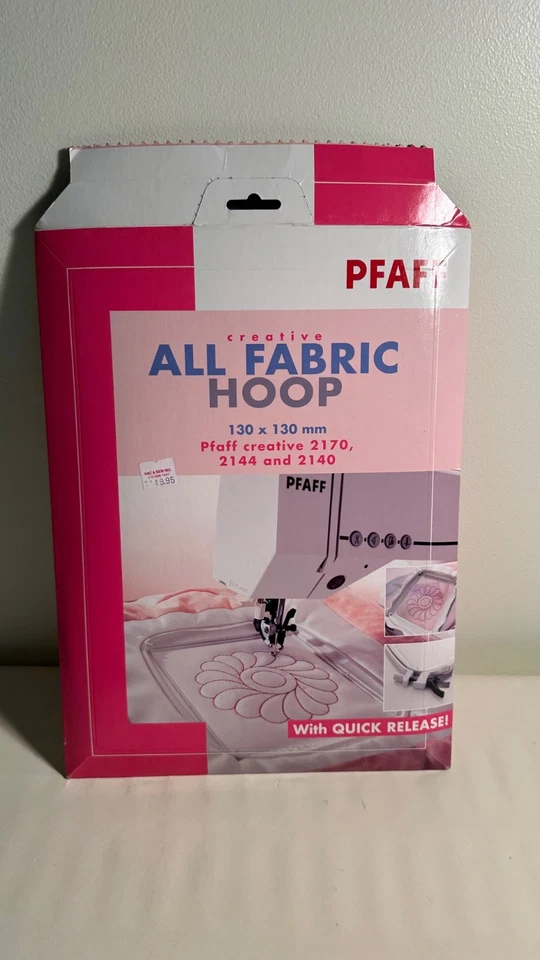 PFAFF CREATIVE All Fabric hoop  for 2140, 2144, 2170 - Image 1 of 3