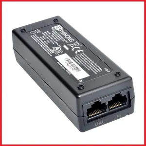 Phihong Gigabit PoE Injector Switching Adapter - 56V Single Port POE15M-1AF - Picture 1 of 24
