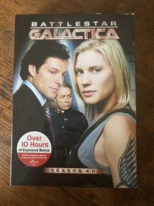 Battlestar Galactica Season 4.0 Complete DVD Box - BSG Sci Fi Series w/ RAZOR 🛸 - Imagen 1 de 4