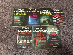 Steve Cavanagh Book Bundle X 7 Crime, Thriller, Detective, Mystery - Imagen 1 de 1