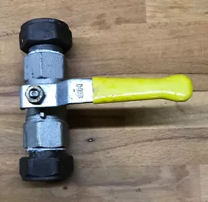 Kugelhahn / Absperrhahn Messing KFE Hahn Auslaufhahn mit Griff 3/4" IG - Bild 1 von 1