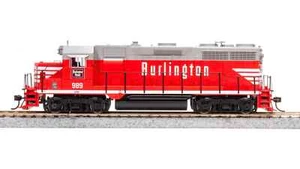 BROADWAY LIMITED 7534 HO EMD GP35, CBQ 989, CHINESE RED, PARAGON4 SOUND/DC/DCC - Picture 1 of 1