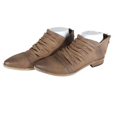 Zapatos botines recortados de cuero Free People Lost Valley EU38 US7,5 para mujer  Foto 1 de 4