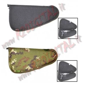 CUSTODIA MORBIDA ROYAL VEGETATA PORTA PISTOLA IN CORDURA IMBOTTITA FODERO SACCA - Picture 1 of 1