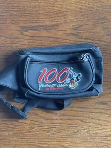 Disney World 100 Years of Magic Fanny Pack Bag Mickey Mouse 2001 Vintage Retro - Picture 1 of 6
