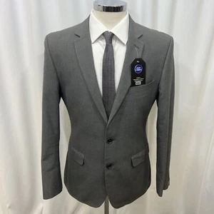 Thomas Nash Herren Grau Regular Fit 2-Teiler Anzug 38R Sakko W34 L31 Klassisch - Bild 1 von 18