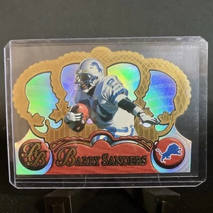 Barry Sanders 1997 Pacific Crown Royale #48 HS Crip Cut - Picture 1 of 6