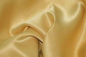 Stretch Matte Satin Peau de Soie Fabric by the Yard | Stretch Duchess Satin 60" - Picture 1 of 26