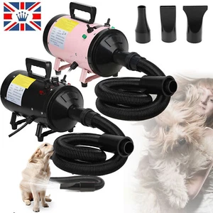Pet Dog Cat Grooming Hair Fur Dryer Hairdryer Blaster Blower 2800W Power 2 Color - Picture 1 of 13