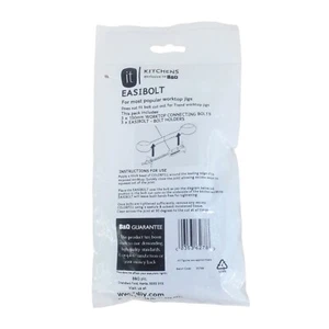 Easibolt Worktop Connecting Bolts 3 x 150mm for Kitchen Worktops B&Q - Picture 1 of 5
