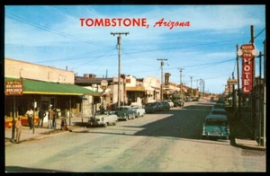 ALLEN ST. TOMBSTONE, AZ - POSTAL DE COCHES ANTIGUOS - Imagen 1 de 1