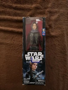 Nueva figura de sargento Jyn Erso de 12 pulgadas de Disney Hasbro Star Wars Rogue One - Imagen 1 de 4