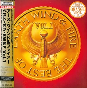 ＊EARTH WIND & FIRE  The Best Of  〜 Vol. 1　[Japan limited Orange color Vinyl] - Picture 1 of 3