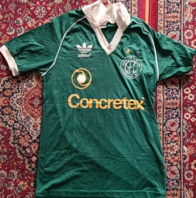 GUARANI FC BRAZIL 1989 / MATCH WORNED JERSEY SHIRT MEDIUM / 1989 BRAZILEIRAO - Image 1 of 3