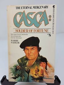 Casca - Soldier Of Fortune  #8 1983 PB Barry Sadler Ace Charter Printing Vintage