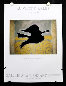 Georges Braque - L 'Ordre Des Oiseaux -Exhibition Poster - Arles- 1981 - 25 Ans - Picture 1 of 9
