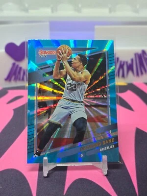 2021-22 Panini Donruss NBA - Desmond Bane - Teal Laser - Image 1 of 2