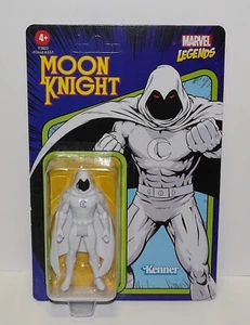 Figura de acción retro MOON KNIGHT 3,75" Marvel Legends sin perforar NUEVA con daños - Imagen 1 de 10