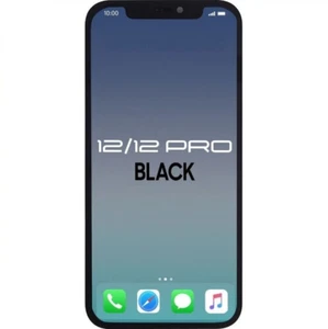 For Apple iPhone 12 & 12 Pro New Brilliance Elite LCD with Touch Soft Black OLED - Zdjęcie 1 z 3