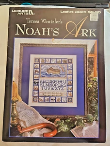 Leisure Arts Noah's Ark Sampler by Teresa Wentzler Cross Stitch Leaflet 3025 - Picture 1 of 2