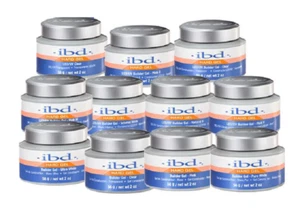 100% AUTHENTIC IBD LED/UV HARD BUILDER GEL 56g / 2 oz**CHOOSE YOURS** - Foto 1 di 20