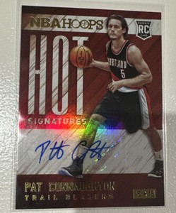 Pat Connaughton 2015-16 Panini NBA Hoops Hot Signatures #HS-PC Rookie Auto RC