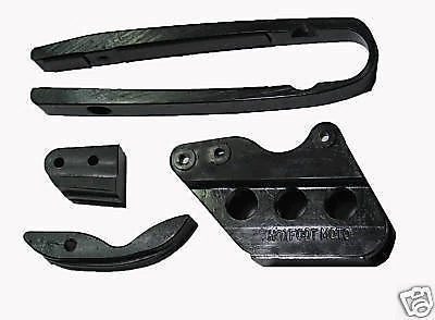 1997-2005 KTM SX EXC MXC 125 200 250 380 400 520 Chain Guide & Slider Set - Image 1 of 1