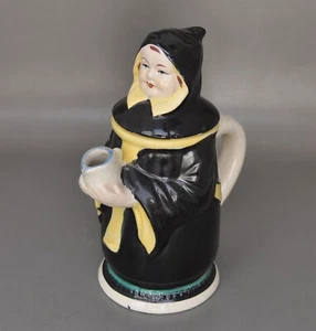 Alte figürliche Schenkkanne ( Kaffeekanne ?) Mönch - gemarkt  - Imagen 1 de 4