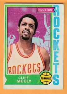 Cliff Meely Houston Rockets 1974-75 Topps #36 Colorado Buffaloes - Imagen 1 de 2
