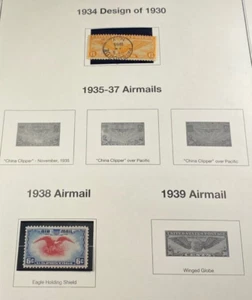1934 Design of 1930 Commemorative Collectable United States Postage Stamps - Picture 1 of 3