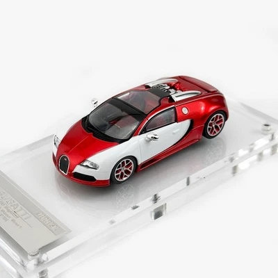 Mortal 1/64 Scale Bugatti Veyron Red/White Diecast Car Model Toy Gift NIB - Image 1 of 4