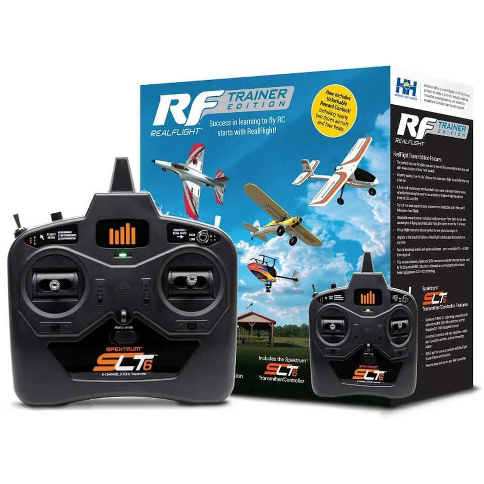RealFlight RFL-1211 Trainer Edition RC Flight Simulator con controller SLT6 - Immagine 1 di 2