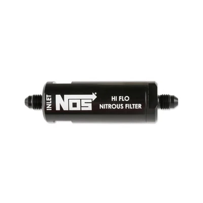 15555NOS NOS In-Line Hi-Flow Nitrous Filter, 4AN - Black - Image 1 of 4