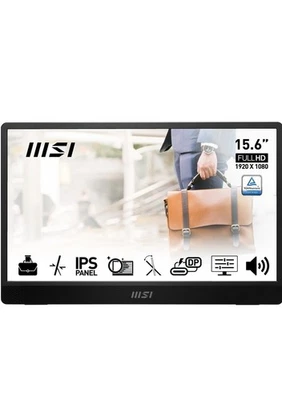 MSI PRO MP161 LED-Monitor (40 cm/16 ", 1920 x 1080 px, Full HD, 4 ms 60Hz, IPS  - Image 1 of 4