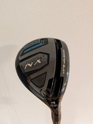 Honma NX Utility 4U 22° SR Shaft Used Titanium & Carbon Fiber Golf Club - Image 1 of 4