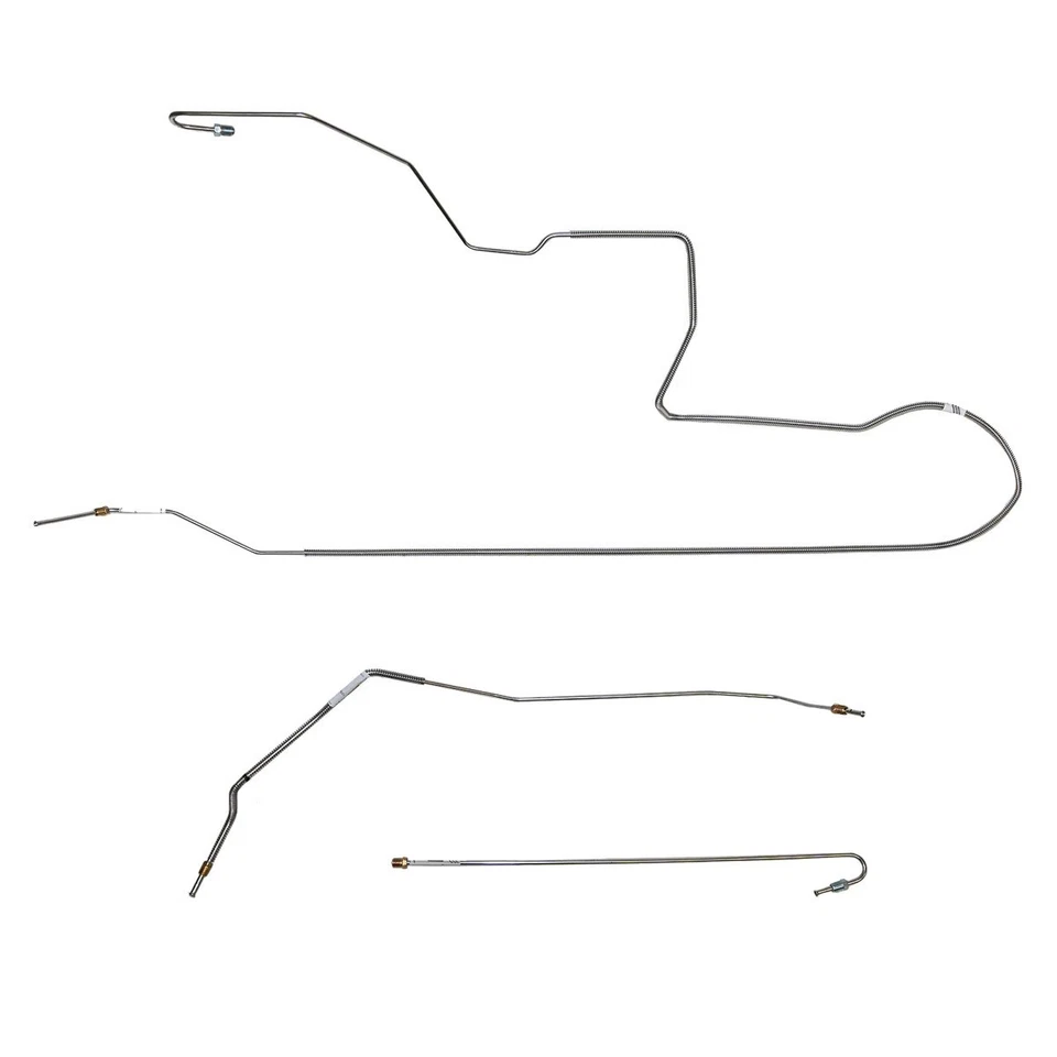 Fits 00-04 Honda Insight [All Variants] Intermediate Brake Line; S/S HIN0001SS - Image 1 of 1