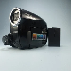 Samsung VP-DX200 Handheld DVD-RW Camcorder Black Tested - Picture 1 of 9