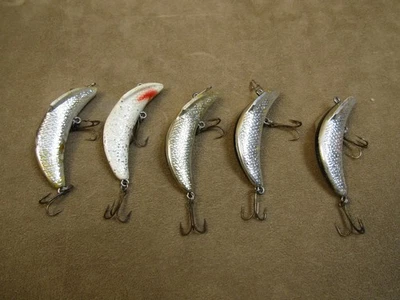DE COLECCIÓN LUHR JENSEN FISHBACK TALLA 4 CRANKBAIT WALLEYE LUBINA SEÑUELO ENCHUFES Foto 1 de 4