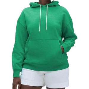 NWT Everlane Women's The Track Hoodie Sweatshirt Long Sleeve Mint Green Size S - Picture 1 of 11