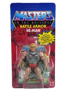 BATTLE ARMOR HE-MAN MASTERS OF THE UNIVERSE MOTU COMPLETE VINTAGE CUSTOM CARD 83 - Imagen 1 de 6